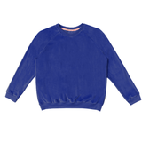 Nicki Sweater  | aus fairer Bio-Baumwolle | Basic Strong Blue
