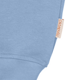 Unisex Sweater - Bio Pullover aus Kuschelsweat | Taubenblau & Weinrot