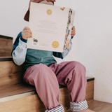 Kinderhose | Bio-Popeline | Altrosa