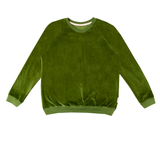 Nicki Sweater  |  aus fairer Bio-Baumwolle | Basic Grün