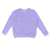 Nicki Sweater  |  aus fairer Bio-Baumwolle | Basic Flieder