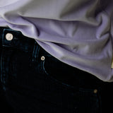 Nicki Sweater  |  aus fairer Bio-Baumwolle | Basic Flieder