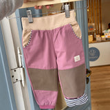 Kinderhose | Bio-Popeline | Altrosa