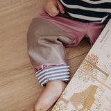 Kinderhose | Bio-Popeline | Altrosa