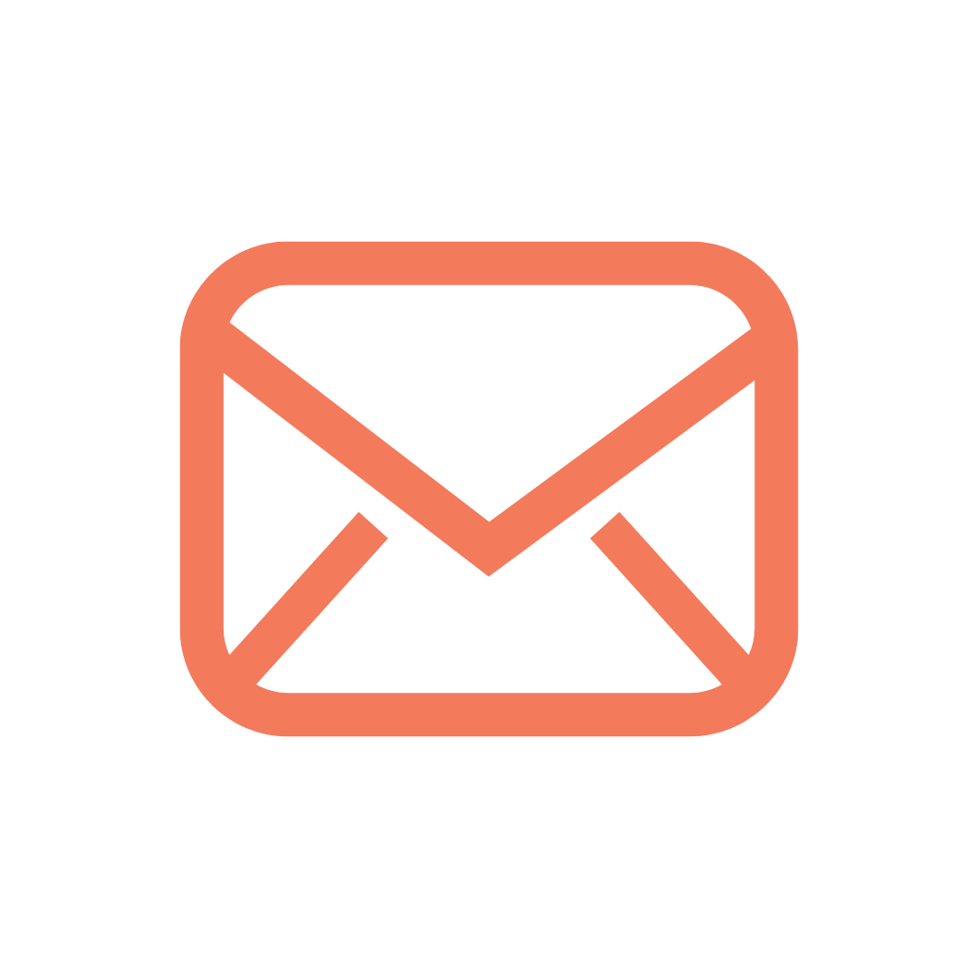 Briefumschlag-Symbol, als Hinweis zur Newsletter Anmeldung.