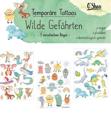 Vegane Tattoos - verschiedene Motive