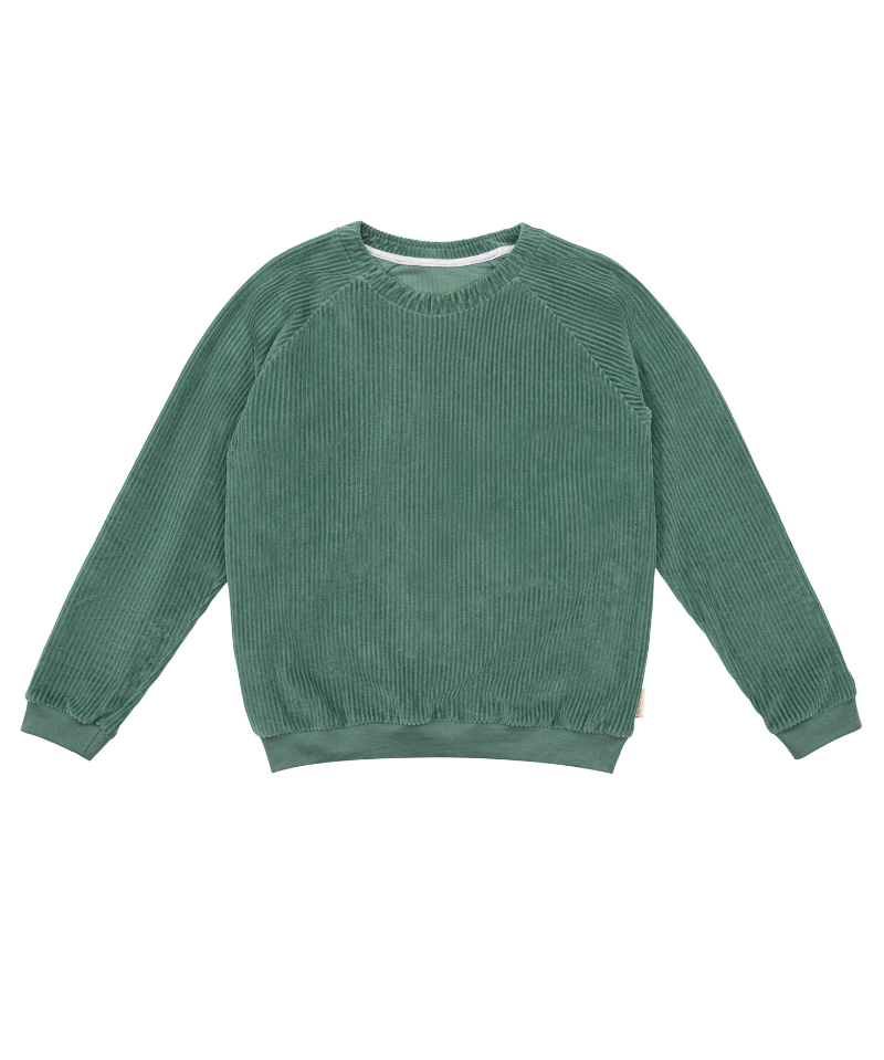 Zeitloser unisex Sweater ganzjährig aus Bio Cordnicki | Unifarben