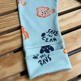 Mitwachsende Kinder-Leggings aus Bio-Baumwolle | Knieschutz | Motivstoffe