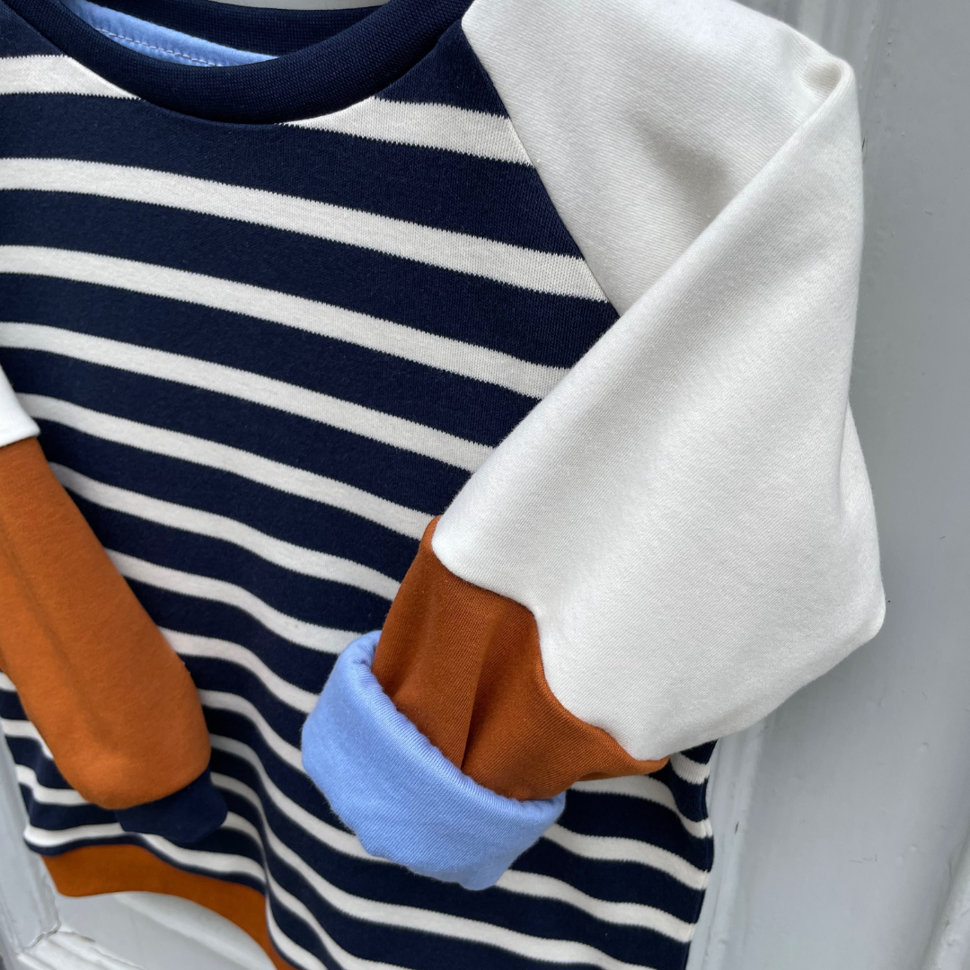 Detailansicht Kinderpulli Eike.