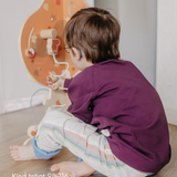 Mitwachsendes T-Shirt Kinder | Baumwolljersey | Avocadogrün | Unifarben