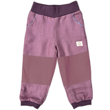 Leichte mitwachsende Hose aus Leinen | Unifarben