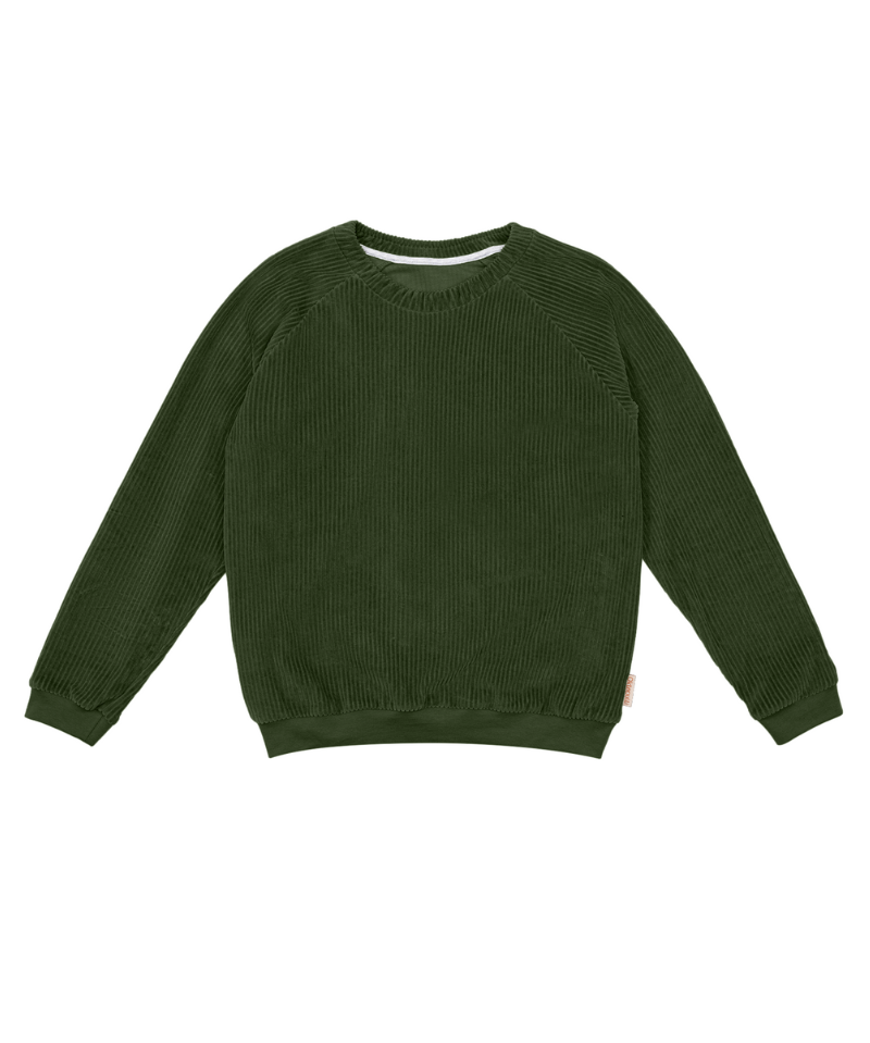 Zeitloser unisex Sweater ganzjährig aus Bio Cordnicki | Unifarben
