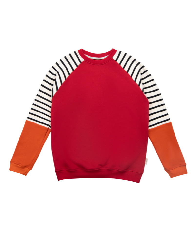 Warmer unisex Pullover aus Bio Baumwoll-Kuschelsweat | Fabie