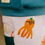 Kinderhose | Zum Kuscheln und Turnen| Oktopus