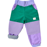 Kinderhose | Bio-Popeline | Flieder-Grün