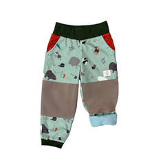 Children's trousers Toni | Organic corduroy | Green