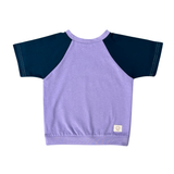 Mitwachsendes T-Shirt Kinder | Baumwolljersey | Flieder - Water by Night