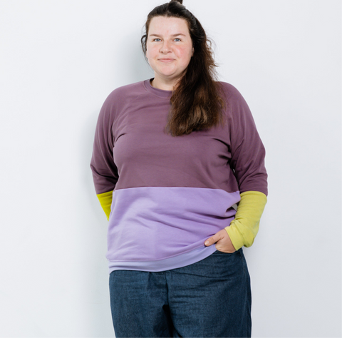Unisex Sweater - Bio Pullover aus Kuschelsweat |  Flower Fade