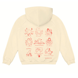 Solidarity Statement Hoodie Flinta* Empowerment by Oktopulli &amp; Seiten.Verkehrt | Oil Blue