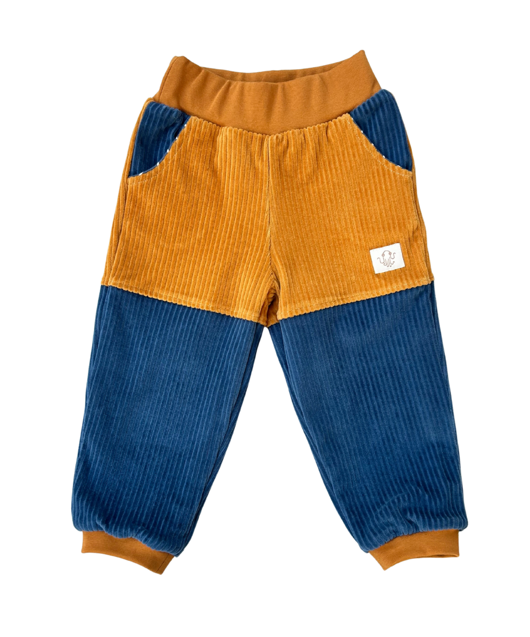 Children's trousers | Organic corduroy | Green