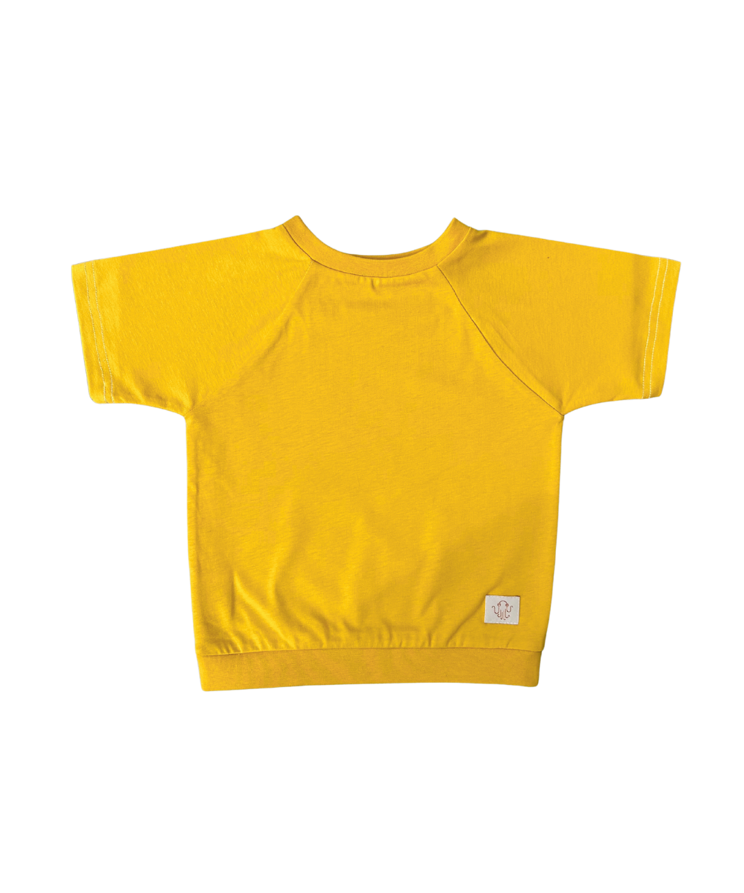Mitwachsendes T-Shirt Kinder | Baumwolljersey |  Unifarben