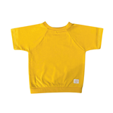 Mitwachsendes T-Shirt Kinder | Baumwolljersey | Avocadogrün | Unifarben