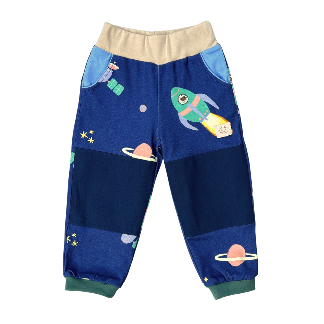 Kinderhose | Zum Kuscheln und Turnen| Weltall