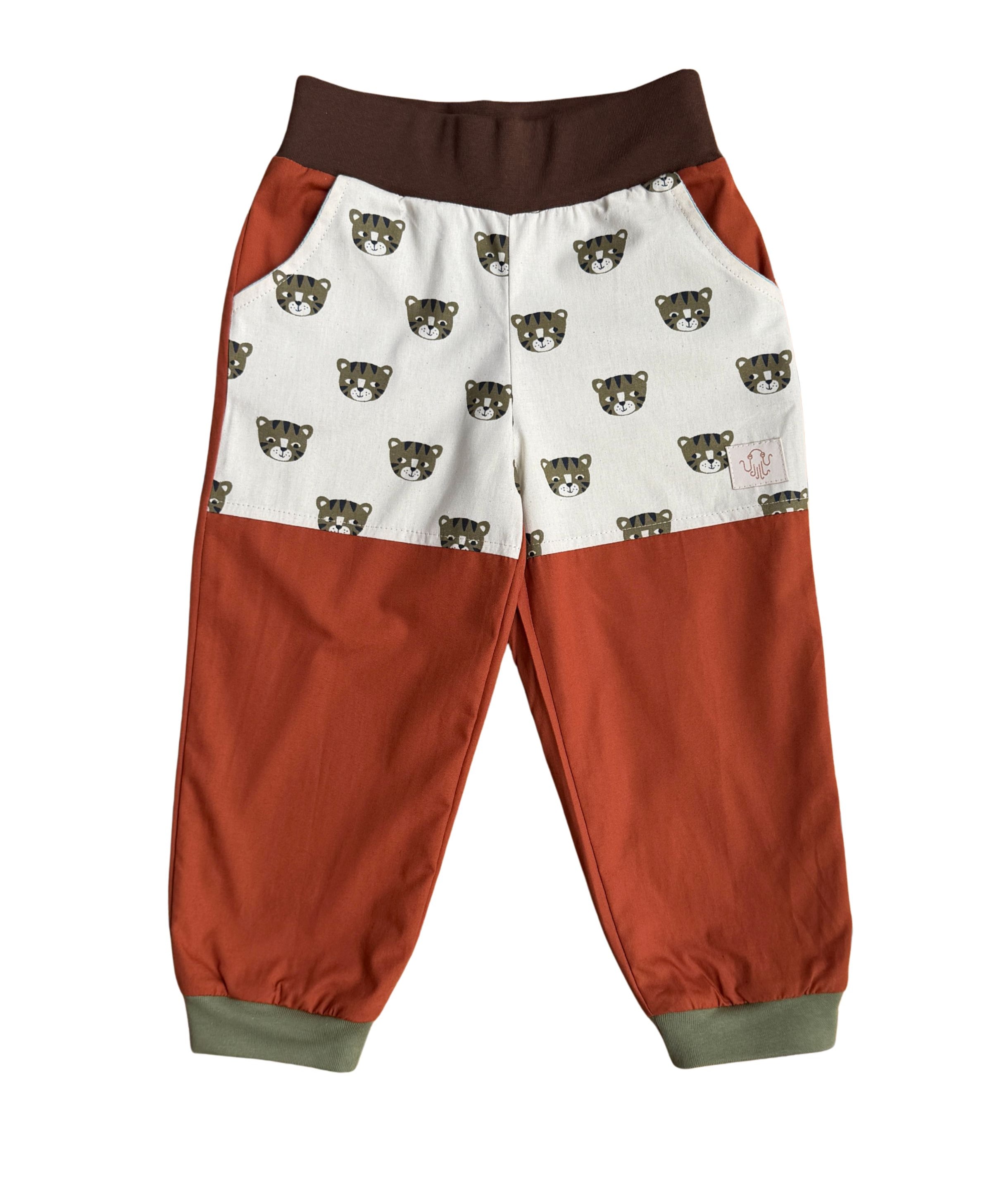 Children's trousers Toni | Organic corduroy | Green