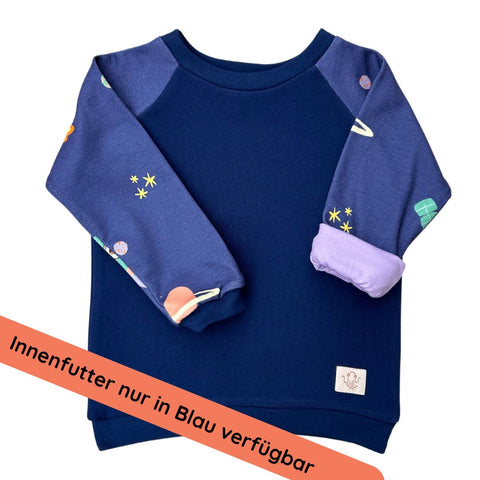 Mitwachsender Kuschelpullover Kinder | Weltall 🚀