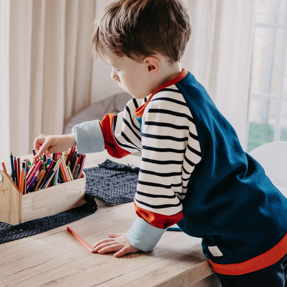 Growing cozy sweater for children | Fabie