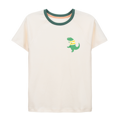 Raglan Shirt aus fairer Bio-Baumwolle | T-Rex Edition