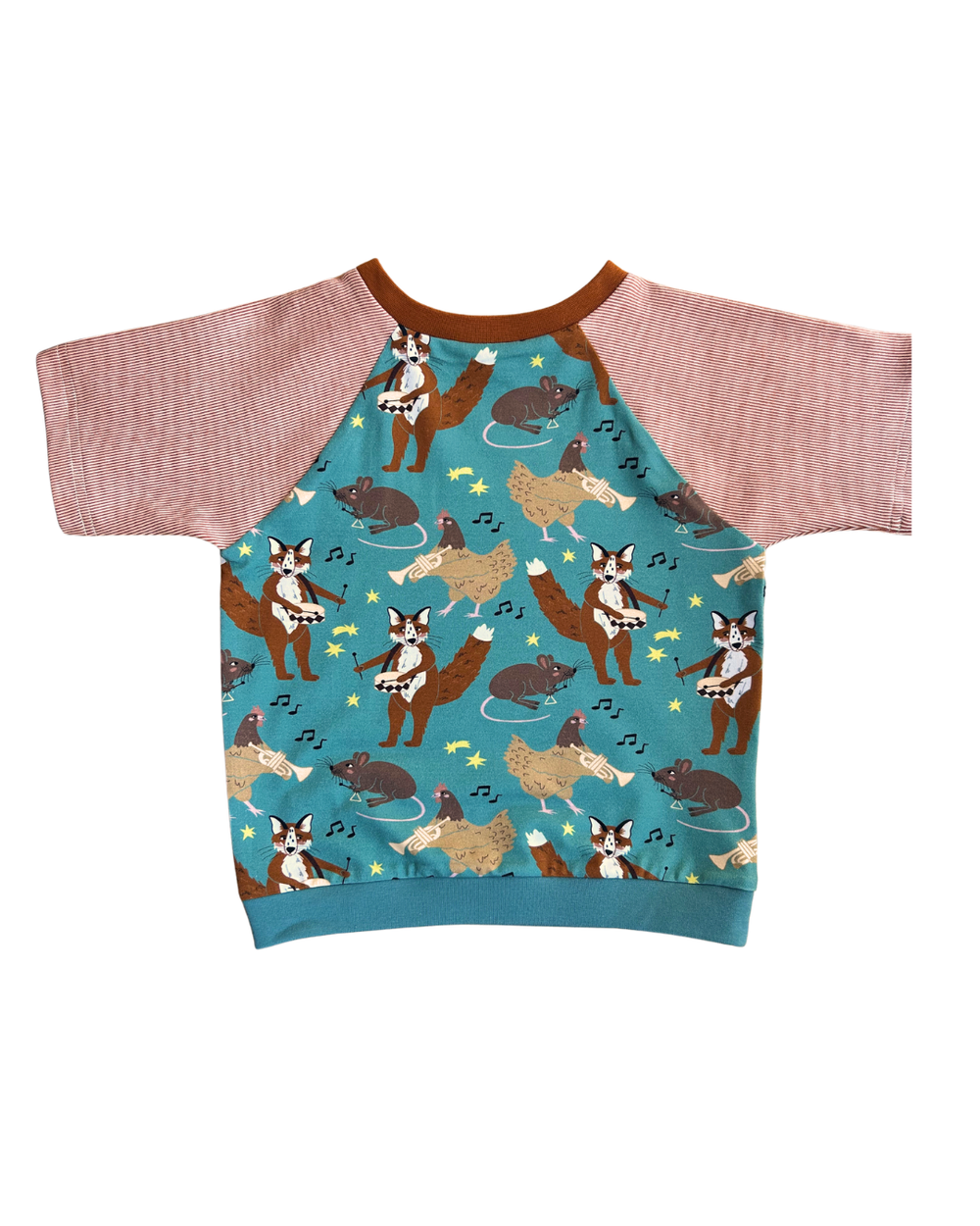 36. Mitwachsendes T-Shirt Kinder | Bio Jersey | tierische Musik
