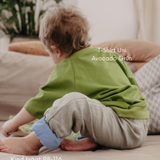 Leichte mitwachsende Hose aus Leinen | Unifarben