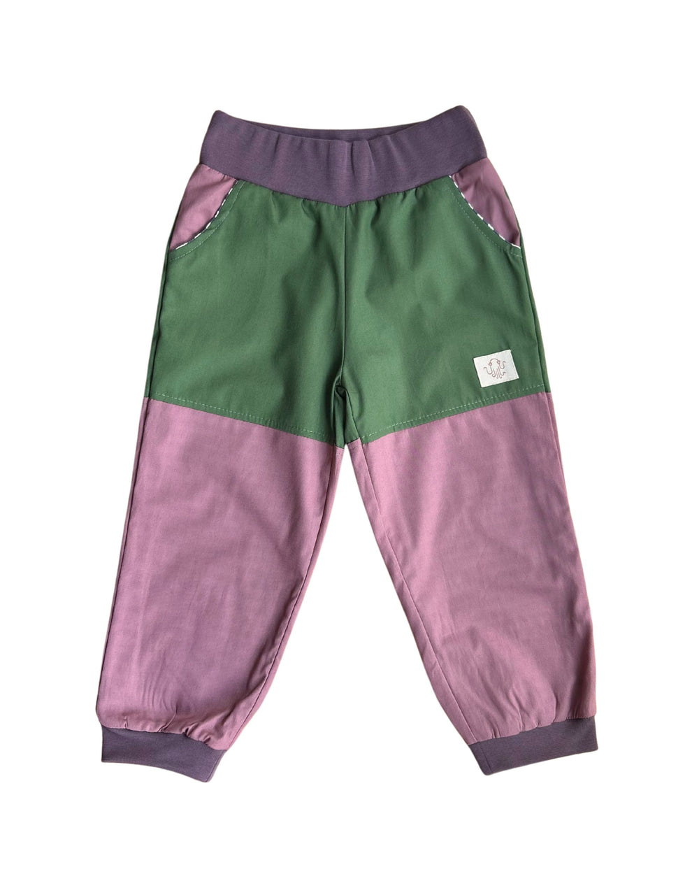Children's trousers Toni | Organic corduroy | Green