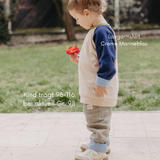 Leichte mitwachsende Hose aus Leinen | Unifarben