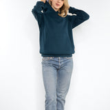 Unisex Hoodie Erwachsene aus fairer Bio Baumwolle | Creme Rostorange