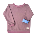 Mitwachsendes leichtes Langarmshirt aus Baumwolljersey Kinder | Unifarben