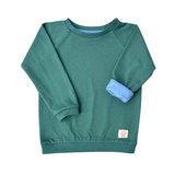 Mitwachsendes leichtes Langarmshirt aus Baumwolljersey Kinder | Unifarben