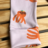 Mitwachsende Kinder-Leggings aus Bio-Baumwolle | Knieschutz | Motivstoffe