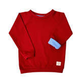 Mitwachsendes leichtes Langarmshirt aus Baumwolljersey Kinder | Unifarben