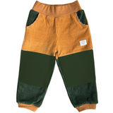 Mitwachsende Kinderhose/Outdoorhose | Cordnicki | Blaue Pflaume-Messing