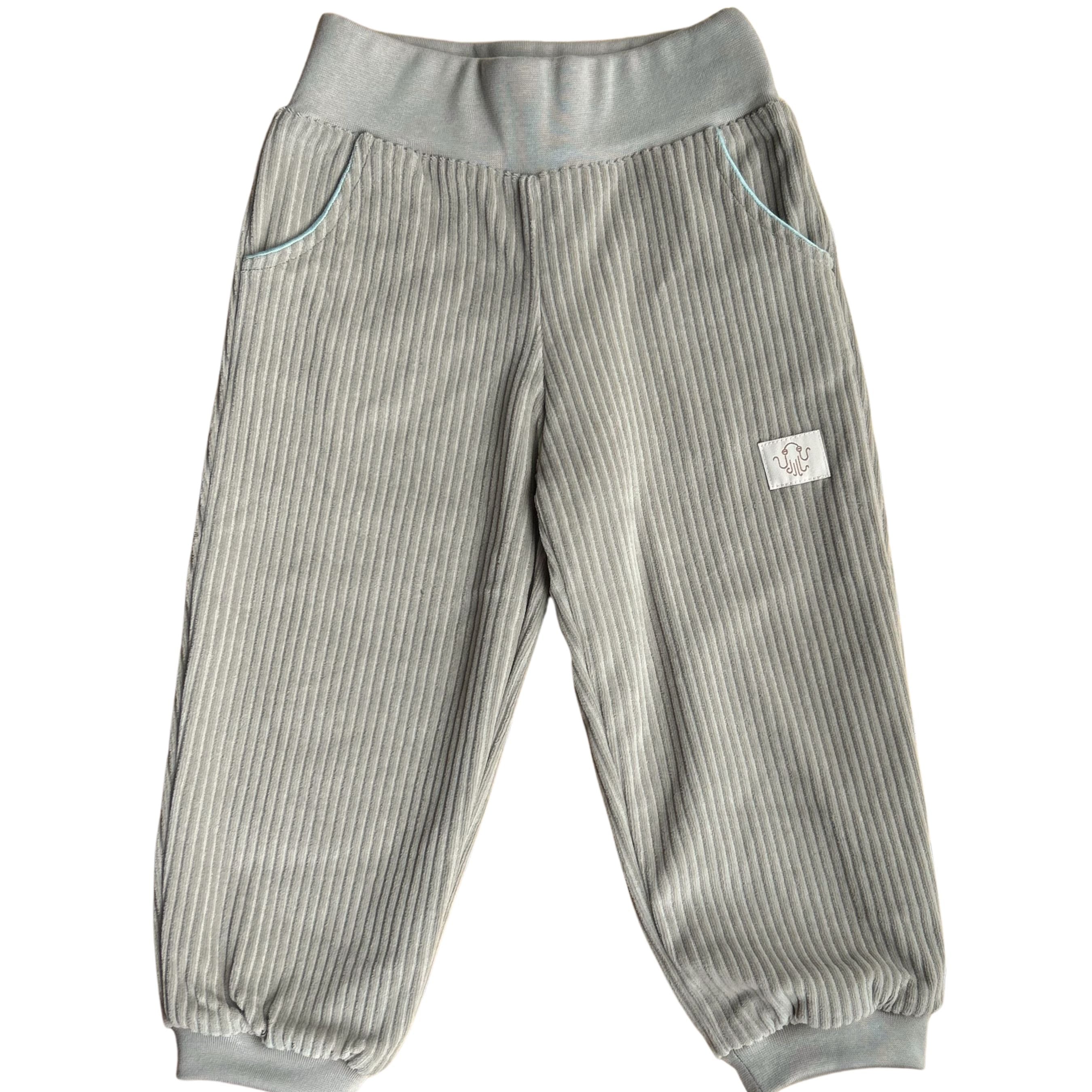 Mitwachsende Kinderhose/Outdoorhose | Bio Cordnicki | Unifarben