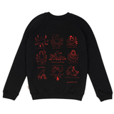 Oktokuss Sweater by Oktopulli & GIANLUCA SCIGLIANO | Unisex Schwarz