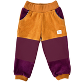 Mitwachsende Kinderhose/Outdoorhose | Cordnicki | Blaue Pflaume-Messing