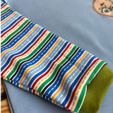 Mitwachsender Sweater Kinder ganzjährig | Interlock | Fahrrad limitiertes Design