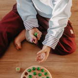 Children's trousers | Organic corduroy | Green