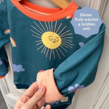 Oktopulli Pullover mit Regenbogen Oktopulli - Main Image