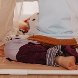 Kinderhose | Bio-Cordnicki | Pflaume-Messing