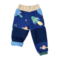 Children's trousers Toni | Organic corduroy | Green