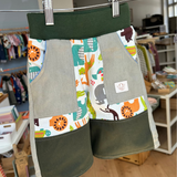 Children's trousers Toni | Organic corduroy | Green
